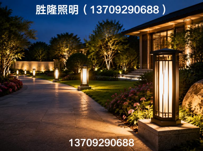 西安高杆灯展示图